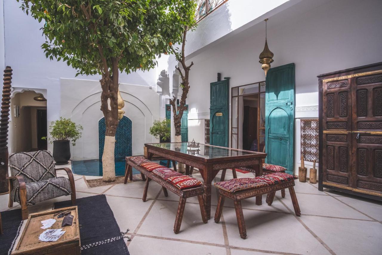 Riad Villa Berna Under Swiss Management マラケシュ エクステリア 写真