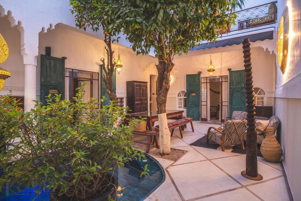 Riad Villa Berna Under Swiss Management マラケシュ エクステリア 写真