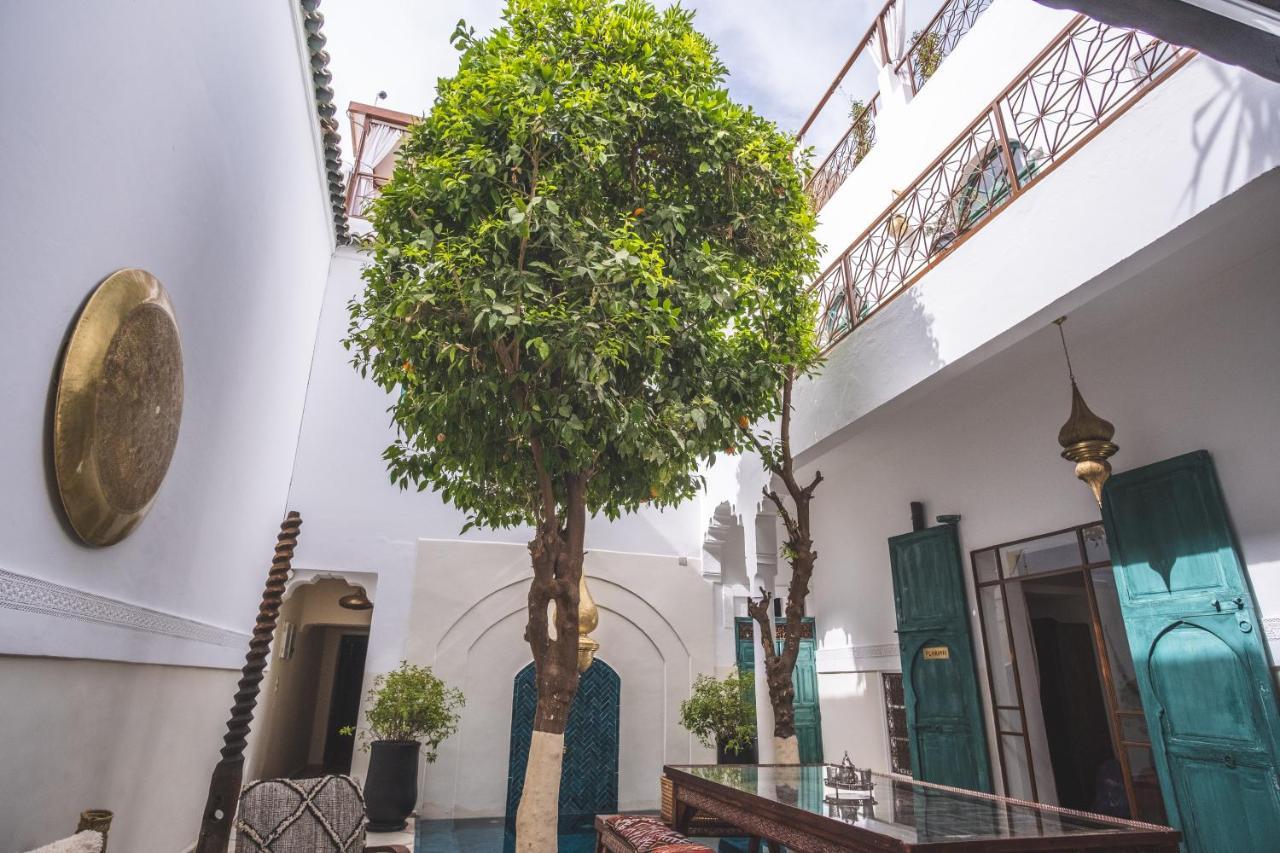 Riad Villa Berna Under Swiss Management マラケシュ エクステリア 写真