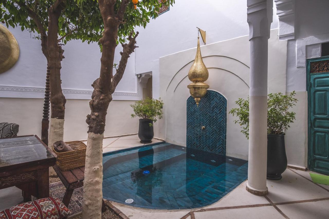 Riad Villa Berna Under Swiss Management マラケシュ エクステリア 写真
