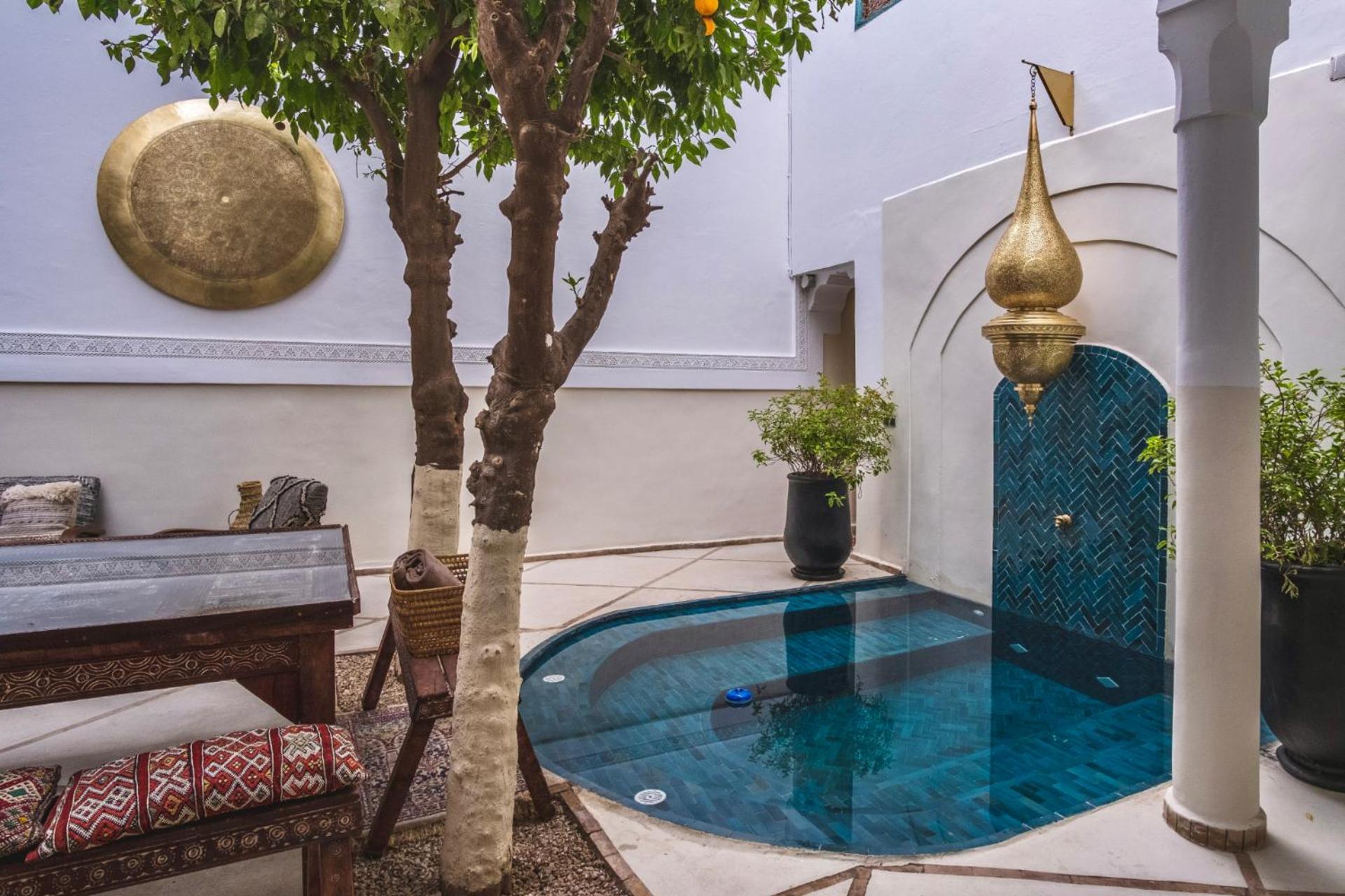 Riad Villa Berna Under Swiss Management マラケシュ エクステリア 写真